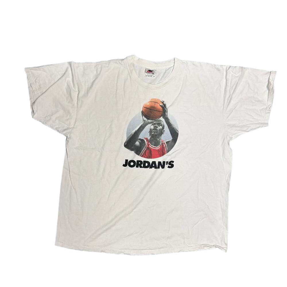 Vintage 90s Nike Michael Jordan T-Shirt NBA Basketball "Jordan's Back" Made in U